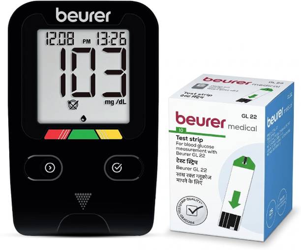 Beurer GL 22 with 10 Strips Glucometer