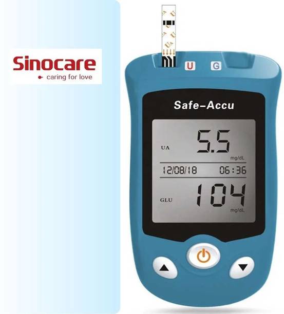 Sinocare URIC ACID & BLOOD GLUCOSE METER / MONITORING SYSTEM (STRIPS NOT INCLUDED) Glucometer
