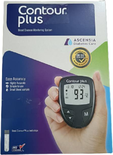 CONTOUR PLUS Glucometer with 25 strips/ Glucometer