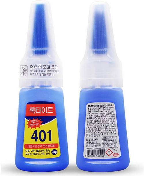 THR3E STROKES 401 Super Industrial Glue Metal Glue That Dries Instantly Glue