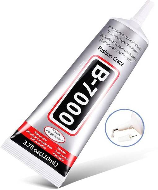 Fashion Crazz B-7000 Glue For Jewellery, Shoes, Epoxy Resin, Toys, Bag, Flowers, Touch Screen Glue