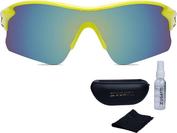 Bingo Mirrored, Polarized, UV Protection Sports Sunglas...