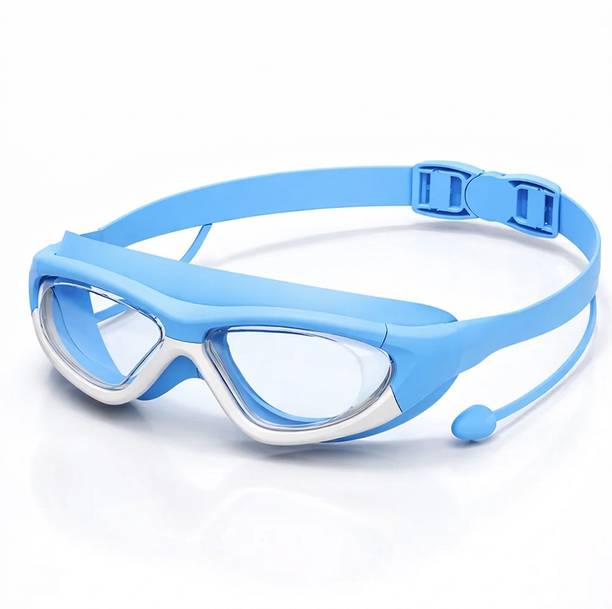 Vellora Swimming Goggles for Kids 6-14 Boys, UV Protection Anti Fog, Adjustable Strap Swimming Goggles