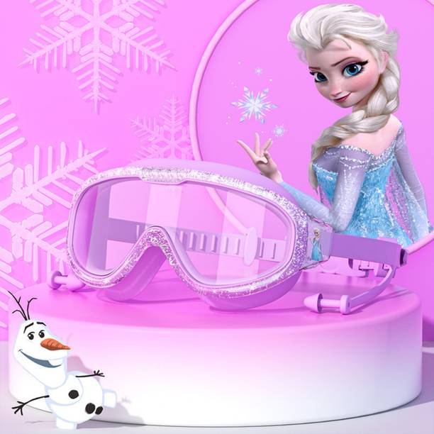 Zomei Swimming Goggles for Girls Ages 6 to 12 Anti Fog HD Lens with Earplugs and Strap Swimming Goggles