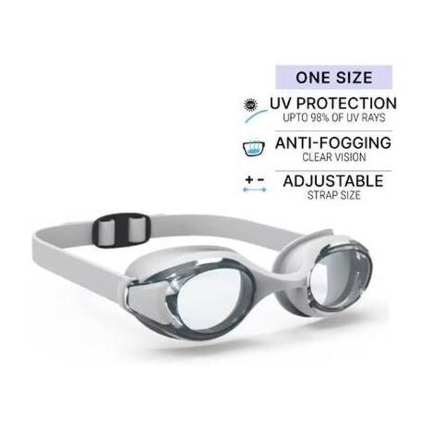 Nabaiji By Decathlon Swimming Goggles| Anti-Fog &UV Protection| Adjustable Strap| Unisex-Men & Women Swimming Goggles
