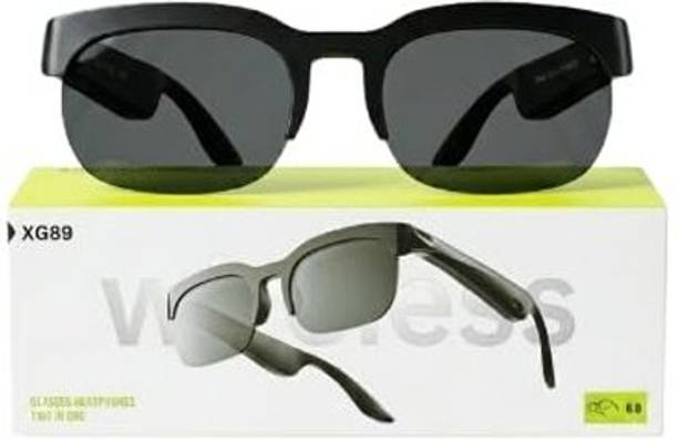 CLOKIFY Smart Wireless Bluetooth Sunglasses Music&Hands-Free Call Dual Polarized Lenses Cycling Goggles