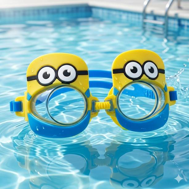 Ahritvi Cartoon Swimming Goggles for summer Swimming Goggles