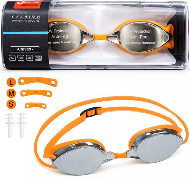 HEHARI Unisex Swimming Goggles with UV Protection & Anti-Fog Lenses Swimming Goggles