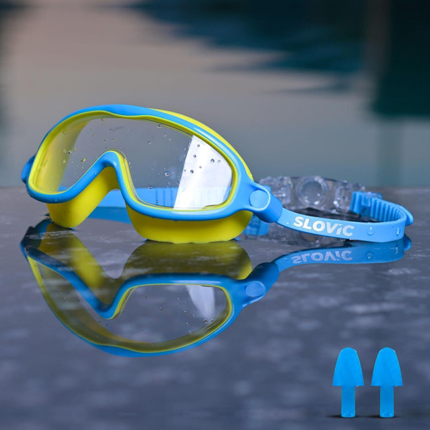 Swim Goggles Adult Swimming Goggles Anti-Fog UV Protection No Leaking Wide View Pool Kids Swimming Goggles