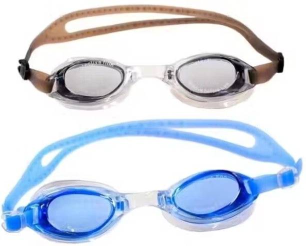 KCLBBGPW Swimming Goggles for Adults Men & Women Airtight Adjustable Strap Swimming Goggles