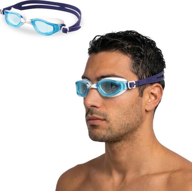 Yait Sports AquaElite High Clarity Swimming Goggles for Men & Women-Blue Swimming Goggles