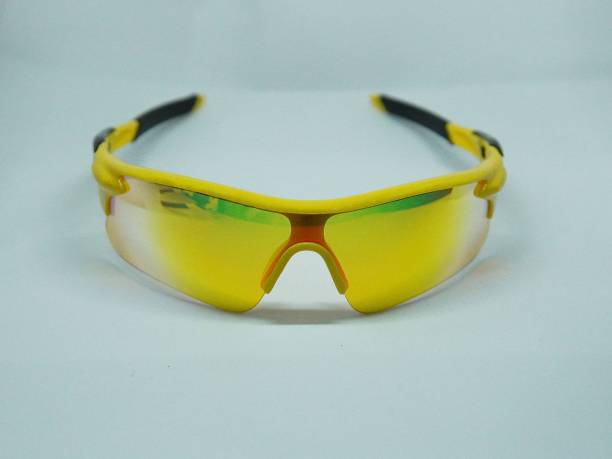 Bingo Sports Goggles UV Protections Fully Eyes safety Yellow Goggle Sports Goggles