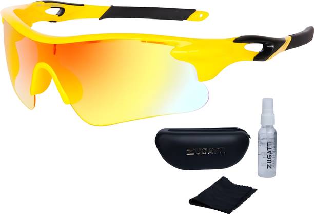 Zugatti Sports Goggle Mirrored UV Protection For Men-Wo...