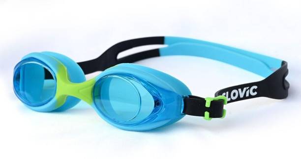 SLOVIC Anti-Fog | UV-Protection | Leak-Proof | Premium Quality | Clear Vision | Boys Swimming Goggles