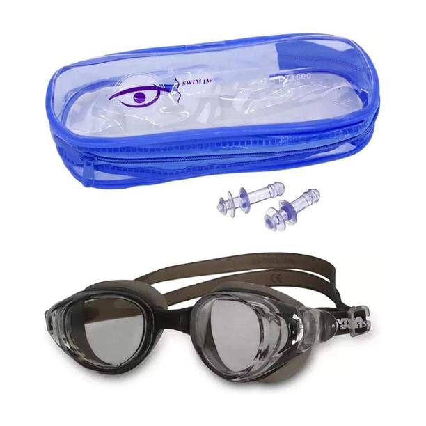 shopviashipping Swimming Anti fog goggle eye safety glasses Adjustable Silicon for Kids & Adults Swimming Goggles