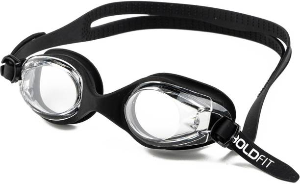 BOLDFIT Swimming Goggles for Adults Men & Women Airtight Adjustable Strap Swimming Goggles