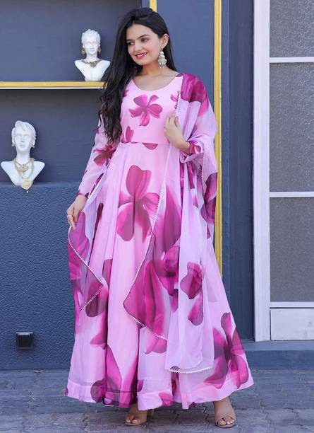 Janardan Flared/A-line Gown