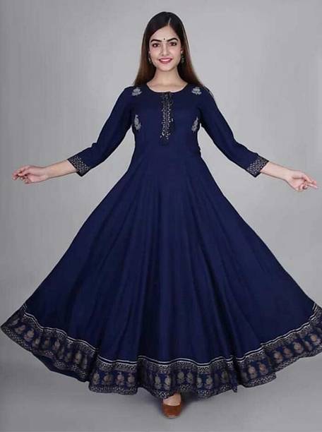 Nandi Flared/A-line Gown