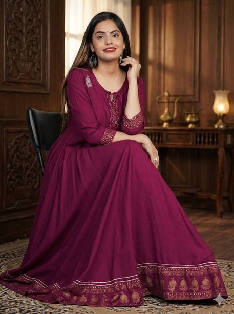 AWEVO Anarkali Gown