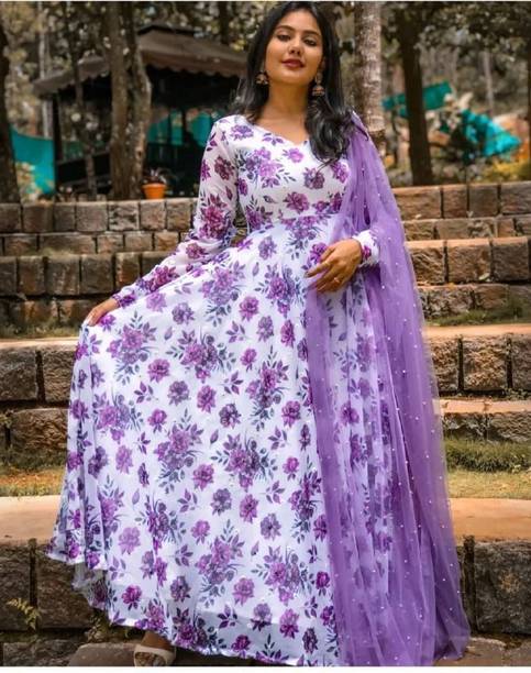 Bittu Fashion Georgette Stitched Anarkali Gown