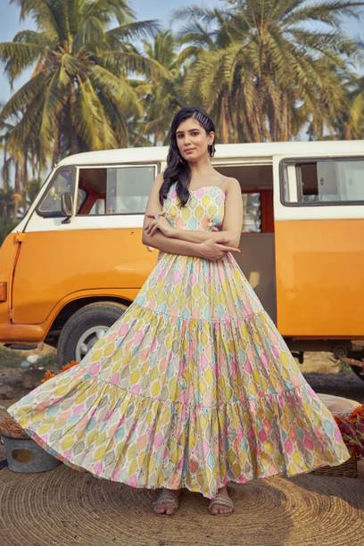 Odd by chansi Trendz Flared/A-line Gown