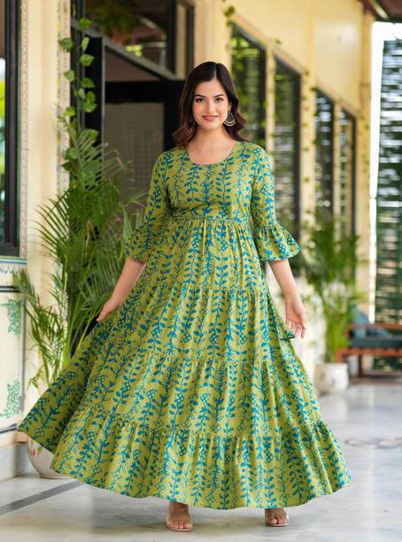 NAMA Flared/A-line Gown