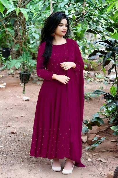 - MISS CLOTHING अनारकली गाउन