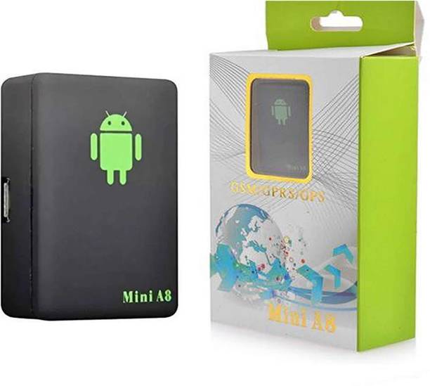 SellRider Imported Mini A8 GPS Tracker with Secret Voice Monitoring for Car, Bike, Kids NA Voice Recorder