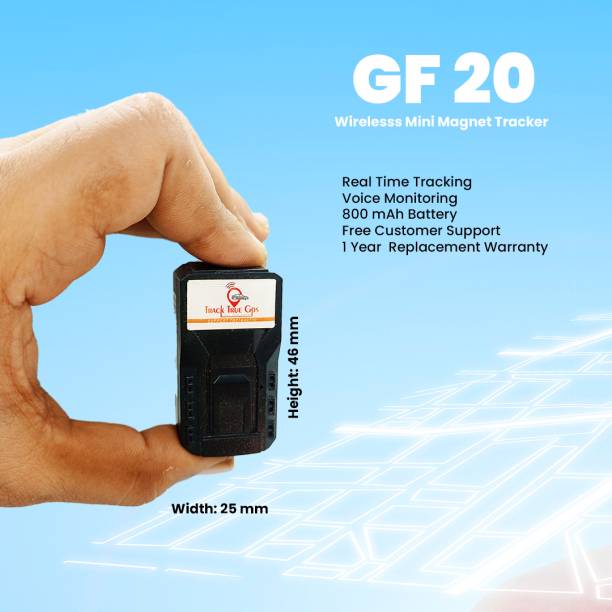 TRACKTRUE GF-20 - Wireless Mini Magnet Tracker GPS+LBS, GPS Tracker for Personal Tracker GPS Device
