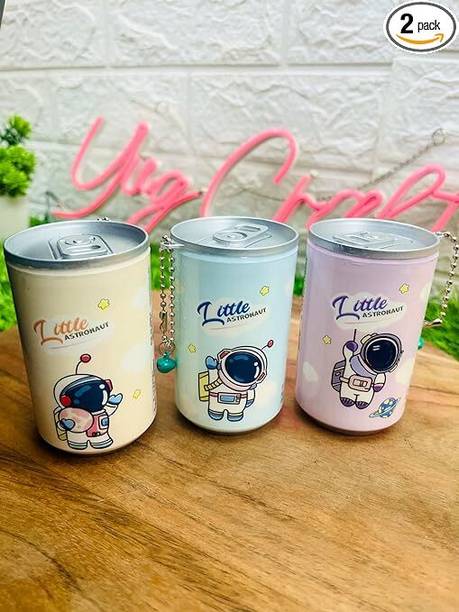 Z-Plus Pack of 2 Kids Space Mini Wet Wipes Tin Tissue Face Body for Kids Graduation Tassel for 0
