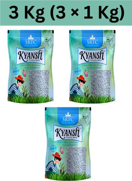 Kyansh 3kg Premium Quality Sabudana Sago (1×3kg) Sago