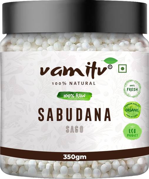 vamitv Sabudana (Sago) 350gm | 100% Natural Sago