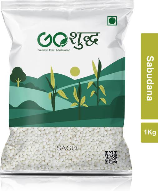 Goshudh Premium Quality Sabudana (Sago)-1Kg (Pack Of 1) Sago