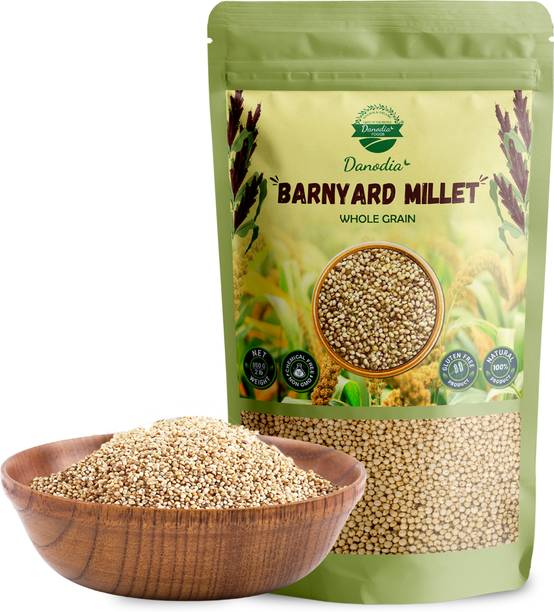 Danodia Foods Organic Barnyard Millet | Unpolished Grain | Gluten-Free, Rich in Fiber Barnyard Millet