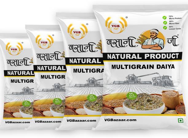 VGBNP 100% Natural multigrain daliya ( Mix Grain Dalia) Mixed Millet Mixed Millet