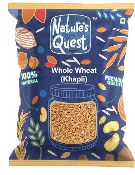 Nature’s Quest Nature's Quest Khapli Wheat 900Gms|Khapli Gehu|Kapli Wheat|Gehu|kothumai|gehoon Whole Wheat