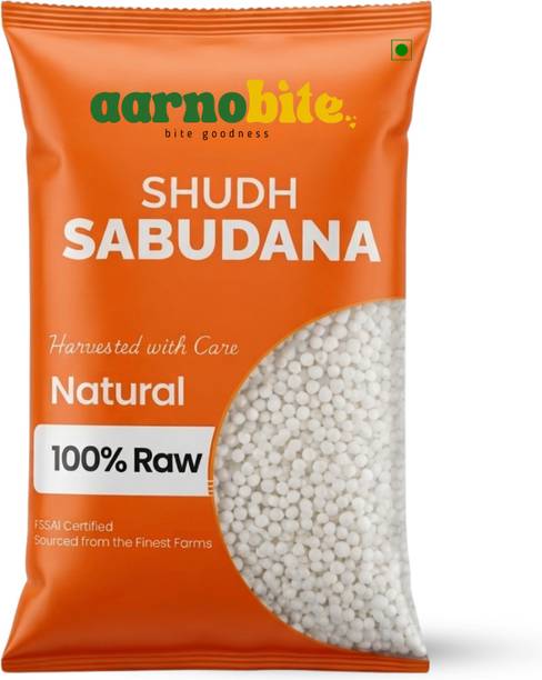 aarnobite : bite goodness Sabudana (Tapioca Sago) | Premium Quality Pearls Sago