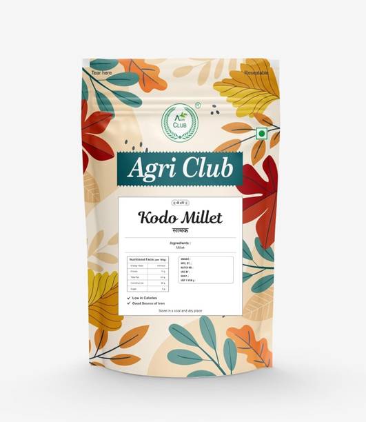 AGRI CLUB Kodo Millet|Samak|Samo|Vari|Bhagar(1 Kg) Kodo Millet