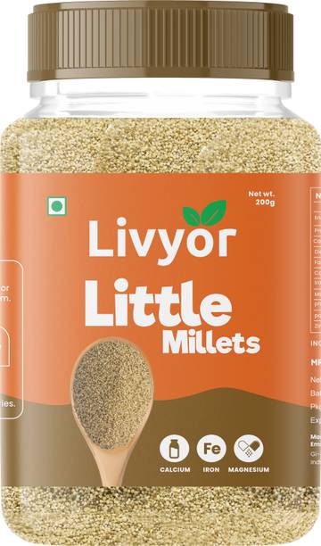 LIVYOR Little Millets Unpolished | Protein & Fiber Rich Superfood Little Millet