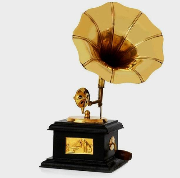 TradeBridge Trade Bridge Wooden, Brass Gramophone