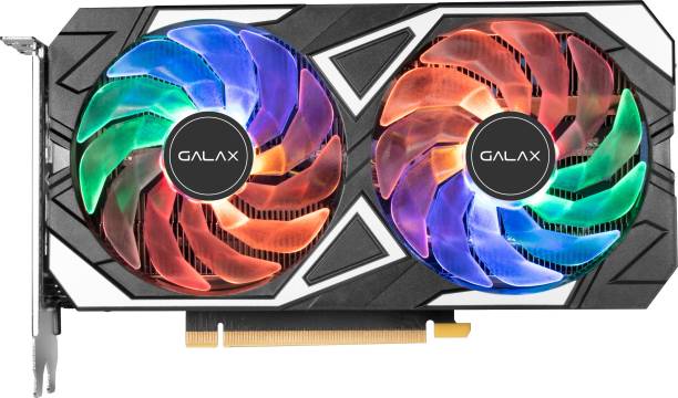 GALAX NVIDIA NVIDIA-GEFORCE-3050-EX-8GB-1-CLICK-OC 8 GB GDDR6 Graphics Card