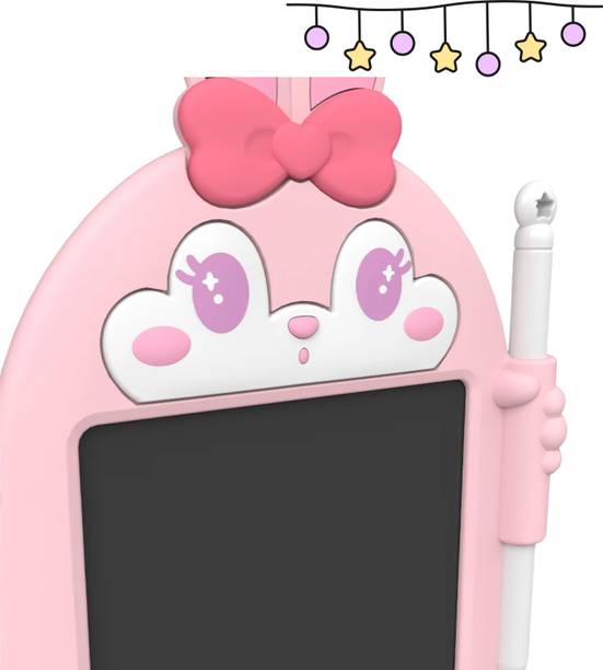 Zuuluzrs 9064 Bunny Writing Drawing Tablet Pad Board For Kid's Fun 3.5 x 3.5 inch Graphics Tablet