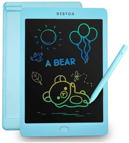 Bestor LCD Writing Tablet 10 Inch Drawing Pad 10 inches Writing Pad/ Drawing Pad/ E-Writer 5.8 x 8.5 inch Graphics Tablet Connectivity - Wireless