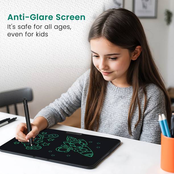 Portronics Ruffpad 22 LCD Writing Pad, 22 Inches Screen, For Drawing & Note-taking POR-2633 11.5 x 18 inch Graphics Tablet