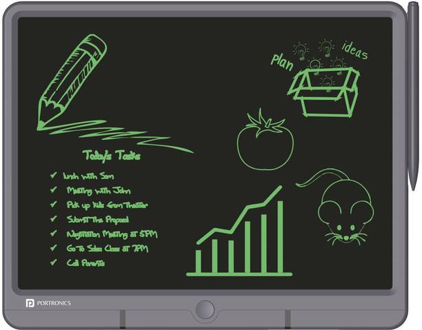 Portronics Ruffpad 15 , POR 1237 11.6 x 8.5 inch Graphics Tablet