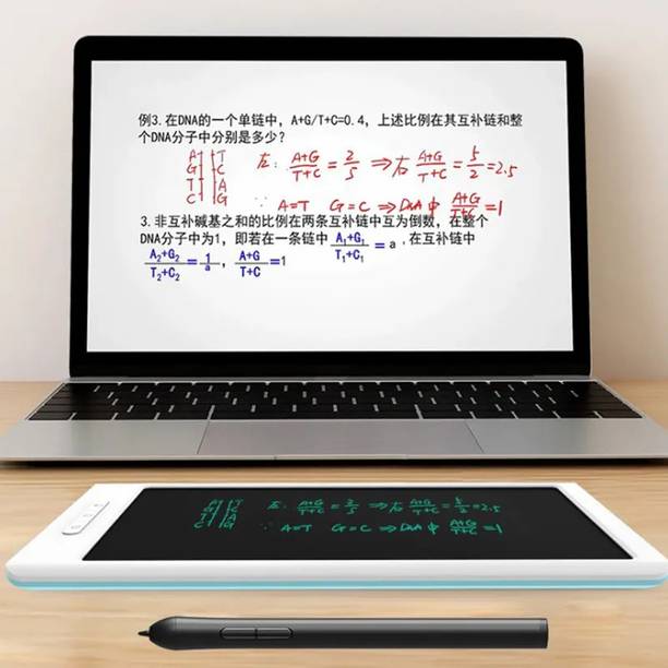 Clairbell J22_Writing tab 8.5 Inch LCD Doodle Board: Reusable Drawing Tablet for Kids 8.5 x 4.5 inch Graphics Tablet