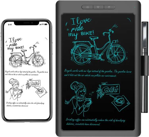 Clairbell M99_Writing tab 8.5 Inch LCD Doodle Board: Reusable Drawing Tablet for Kids 8.5 x 4.5 inch Graphics Tablet