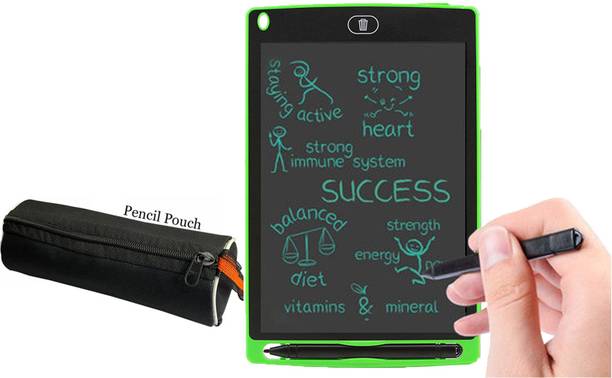 POZUB Smart Slate LCD Drawing Board Digital Graphic Writing Pad/Tablet Doodle Tablet RuffPad ReWriting Paperless Board Digital Slate 8.5inch LCD Writing Tablet Slate 8.5 x 7 inch Graphics Tablet