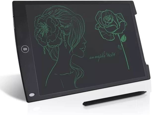 LKR 12 Inch Large LCD Writing Pad Tablet Toy Cum Slate with Stylus for Kids 30.4 cm 9 x 0.1 inch Graphics Tablet Connectivity - Wireless