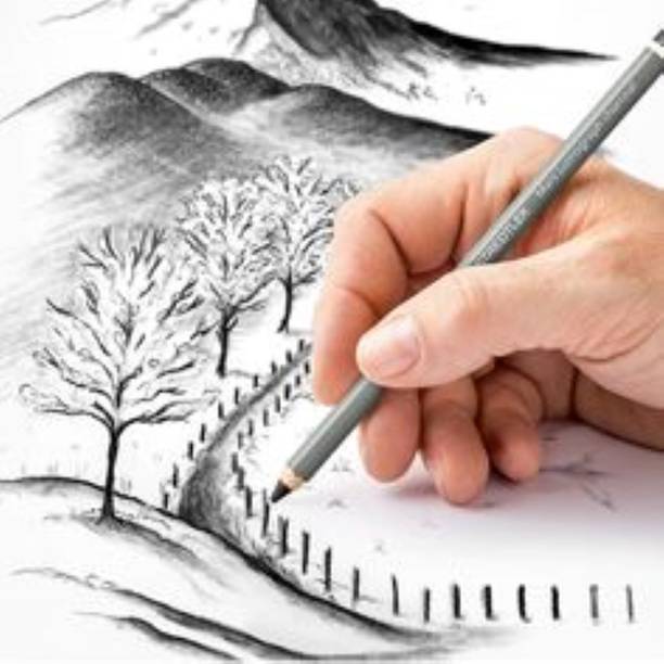 STAEDTLER Mars Lumograph Drawing Pencil for Design and Drafting- Pencil